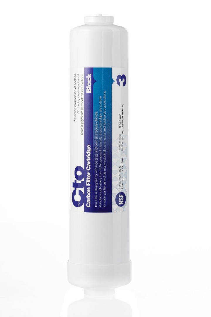 Cartus filtru apa CTO 12'' cocos Inline HND AT